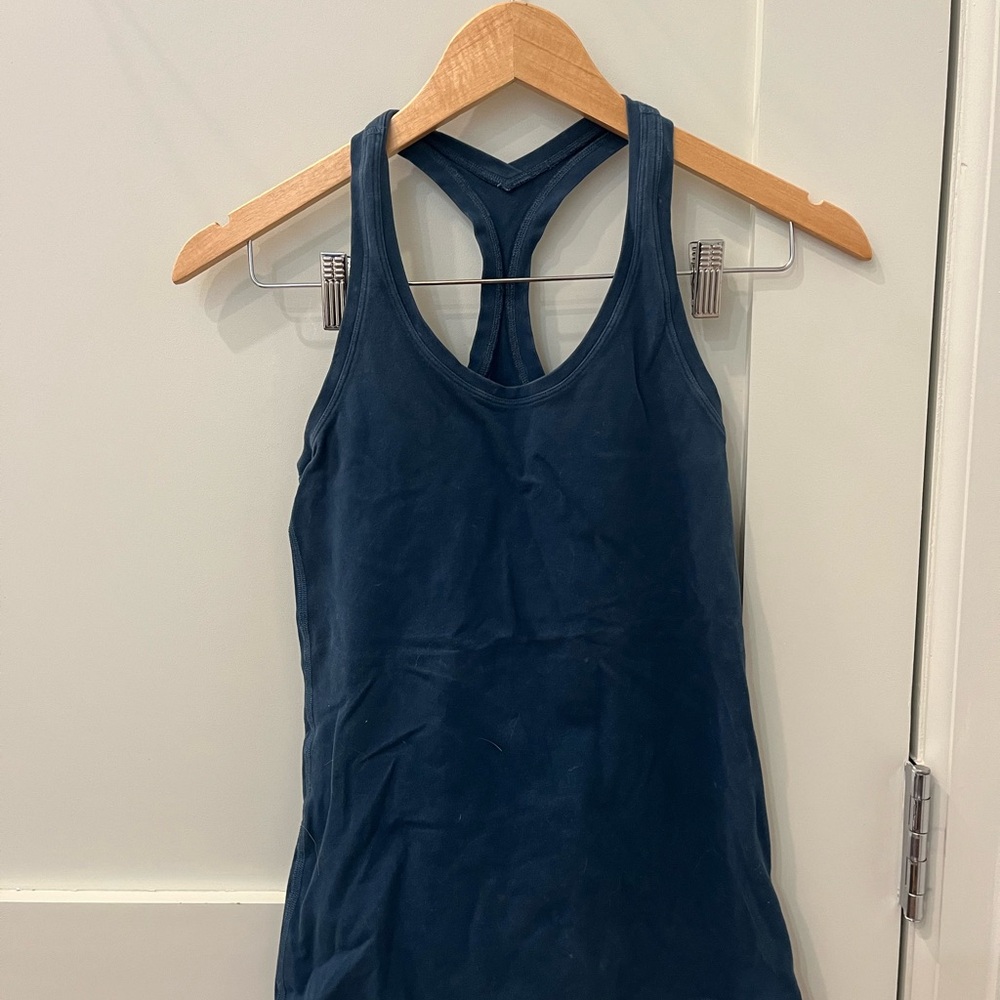 Lululemon Athletica Deep Blue Tank Top
